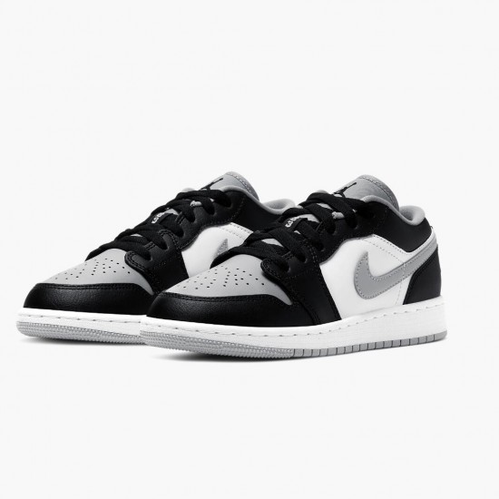 Air Jordan 1 Retro Low Smoke Grey Black/Black/Lt Smoke Grey 553560-039