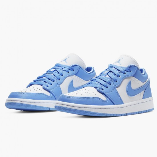 Air Jordan 1 Low UNC University Blue/White AO9944-441