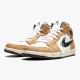 Air Jordan 1 Mid SE Brushstroke Sail/Black/Cider/Chile Red DA8005-100