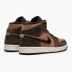 Air Jordan 1 Mid SE Dark Chocolate Dark Chocolate/Archaeo Brown/Black/Crimson Bliss DC7294-200