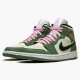 Air Jordan 1 Mid SE Dutch Green Dutch Green/Black/Barely Green/Arctic Pink CZ0774-300