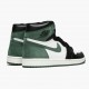 Air Jordan 1 Retro High Clay Green Summit White/Clay Green-Black 555088-135