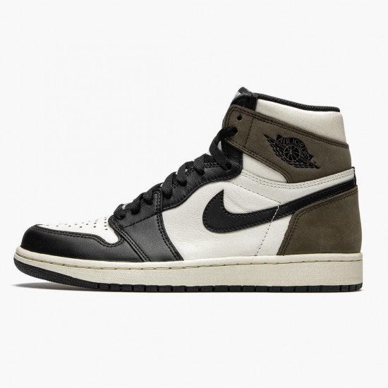 Air Jordan 1 Retro High Dark Mocha Sail/Dark Mocha Black/Black 555088-105