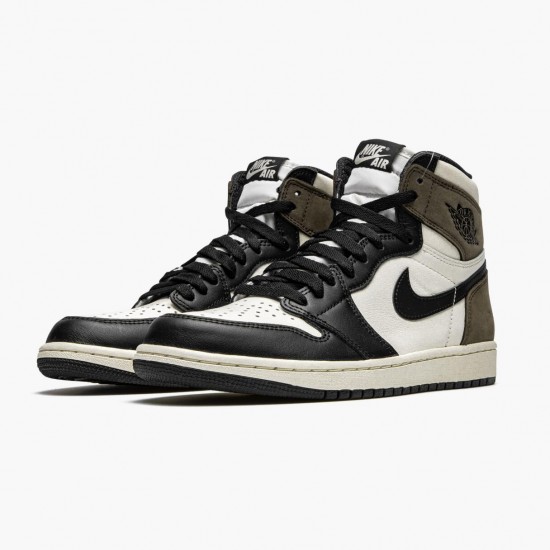 Air Jordan 1 Retro High Dark Mocha Sail/Dark Mocha Black/Black 555088-105