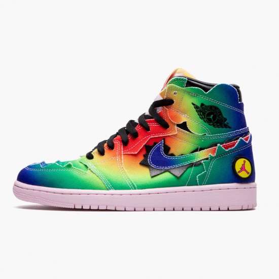 Air Jordan 1 Retro High J Balvin Multi Color/Black/Pink FoamMu DC3481-900