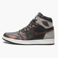 Air Jordan 1 Retro High Light Army Rust Shadow Patina Black/Grey Rust 555088-033