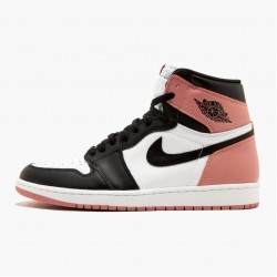 Air Jordan 1 Retro High Rust Pink White/Black/Rust Pink 861428-101