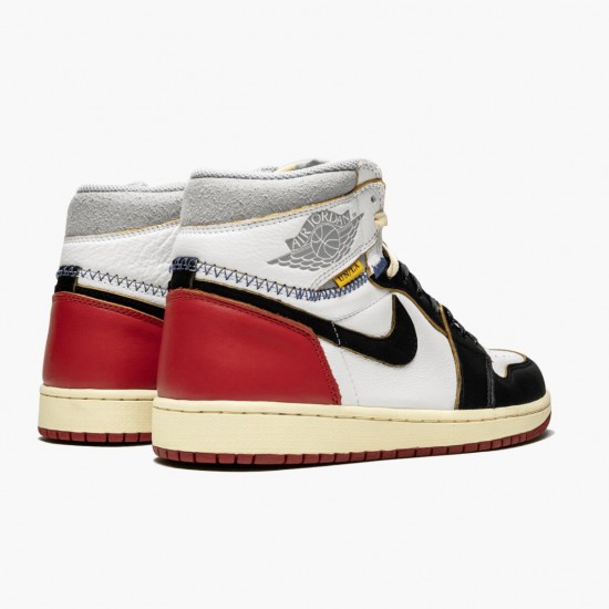 Air Jordan 1 Retro High Union Los Angeles Black Toe White/Black/Varsity Red/Black BV1300-106