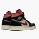 Air Jordan 1 Mid Canyon Rust Particle Beige/Black BQ6472-202