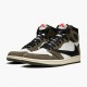 Air Jordan 1 High OG TS SP Travis Scott Sail/Dark Mocha/University Red CD4487-100