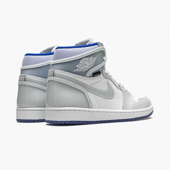 Air Jordan 1 High Zoom Racer Blue Whit/White-Racer Blue CK6637-104