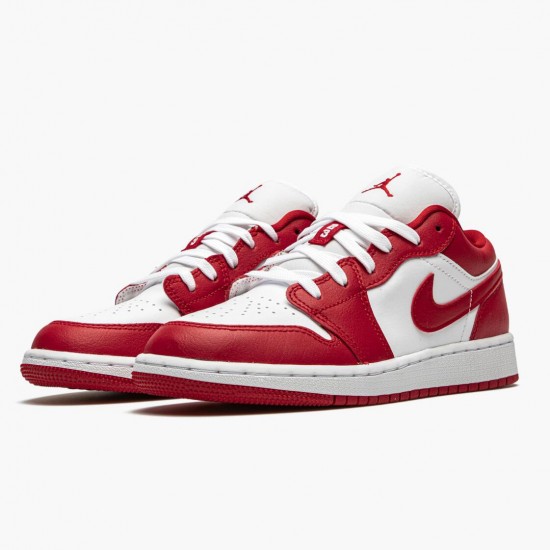 Air Jordan 1 Low Gym Red/White Gym Red/Gym Red White 553560-611