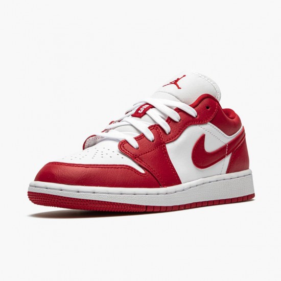 Air Jordan 1 Low Gym Red/White Gym Red/Gym Red White 553560-611