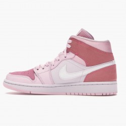 Air Jordan 1 Mid Digital Pink Digital Pink/White Pink/Foam Sail CW5379-600