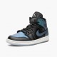 Air Jordan 1 Mid Iridescent Black Black/Pale Ivory/Multi Color BQ6472-009