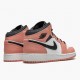 Air Jordan 1 Mid Pink Quartz Pink Quartz/DK Smoke Grey 555112-603