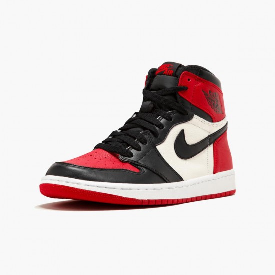 Air Jordan 1 Retro High Bred Toe Red/Black/White 555088-610