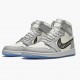 Air Jordan 1 Retro High Dior Wolf Grey/Sail Photon Dust Whi CN8607-002