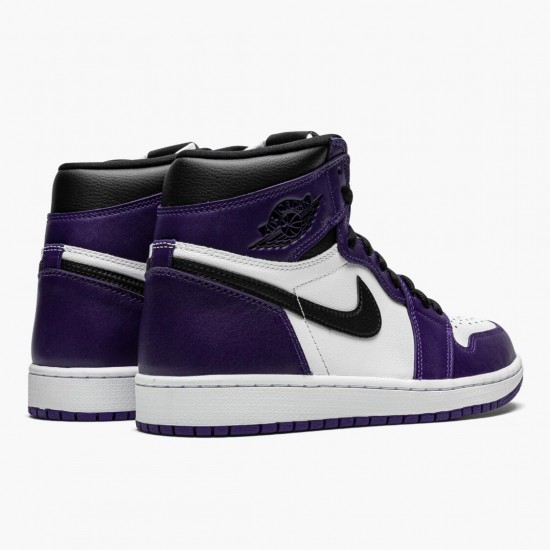 Air Jordan 1 Retro High OG Court Purple Court Purple/White-Black 555088-500