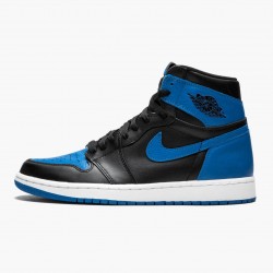 Air Jordan 1 Retro High OG Royal Black/Royal White 555088-007