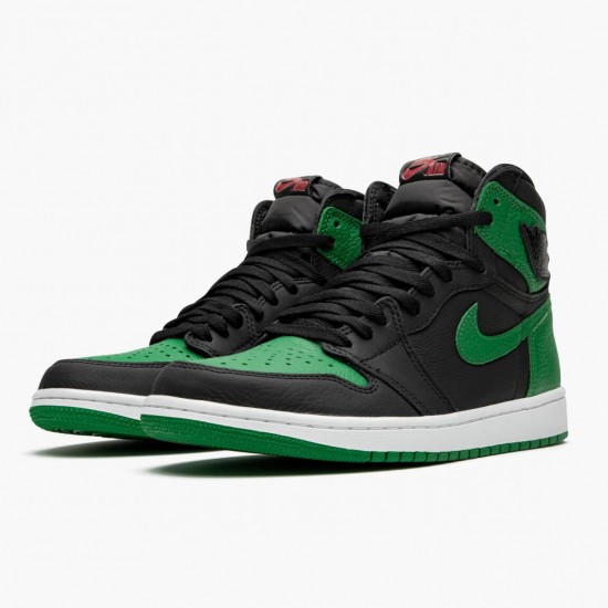 Air Jordan 1 Retro High Pine Green Black/White/Pine Green/Gym Red 555088-030