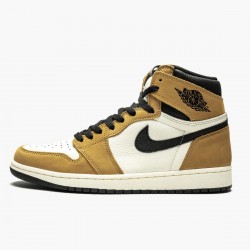 Air Jordan 1 Rookie of the Year Golden Harvest/Black Sail 555088-700