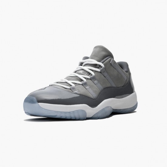 Air Jordan 11 Low Cool Grey Medium Grey/White Gunsmoke/Black 528895-003