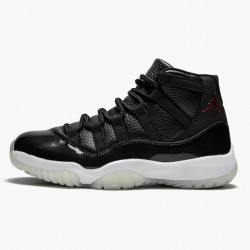 Air Jordan 11 Retro 72 10 Black Gym Red White Anthracite Black Black/Black-Varsity Red 378037-002