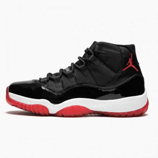 Air Jordan 11 Retro Bred Black/Varsity Red/White/Black 378037-010