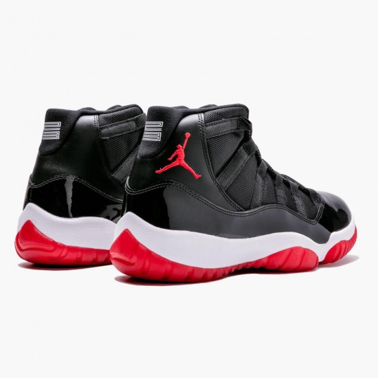 Air Jordan 11 Retro Bred Black/Varsity Red/White/Black 378037-010