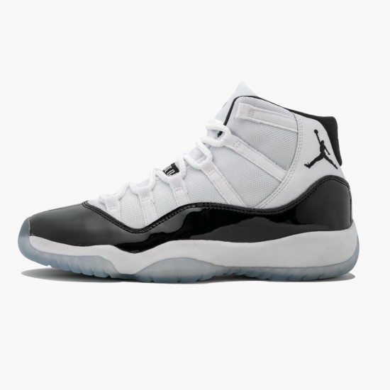 Air Jordan 11 Retro Concord 2018 White/Black/Concord Black 378038-100