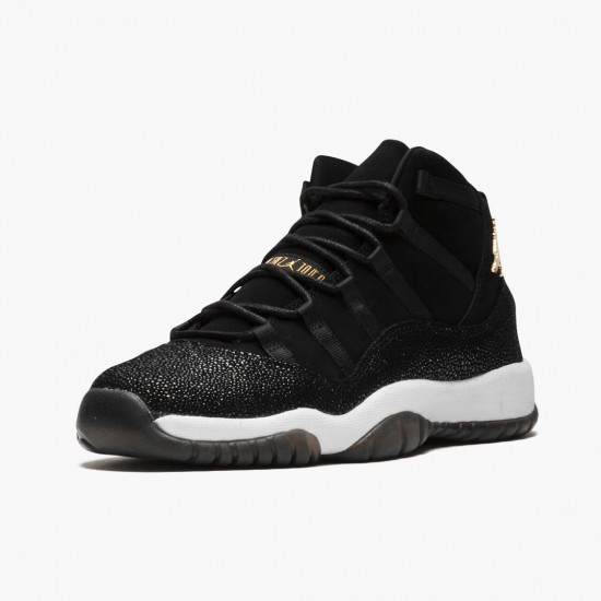 Air Jordan 11 Retro Heiress Black Stingray Black/Metallic Gold/White/Black 852625-030