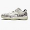 Air Jordan 11 Retro Low Snake Light Bone Light Bone/Smoke Grey/White Bl Black CD6846-002