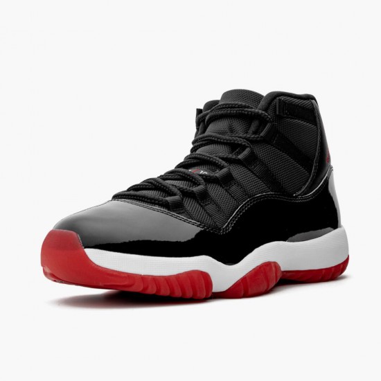 Air Jordan 11 Retro Bred 2019 Black/White/Varsity Red 378037-061