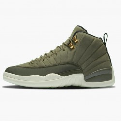 Air Jordan 12 Retro Chris Paul Class of 2003 Olive Canvas/Black-Sail 130690-301