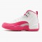 Air Jordan 12 Retro Dynamic Pink White/Vivid Pink/Mtllc Silver 510815-109