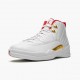 Air Jordan 12 Retro FIBA White/University Red/Metallic 130690-107