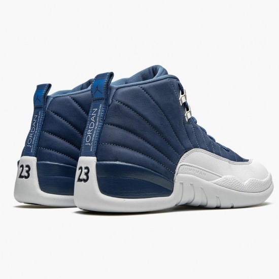 Air Jordan 12 Retro Indigo Stone Blue/Legend Blue/Obsidia 130690-404