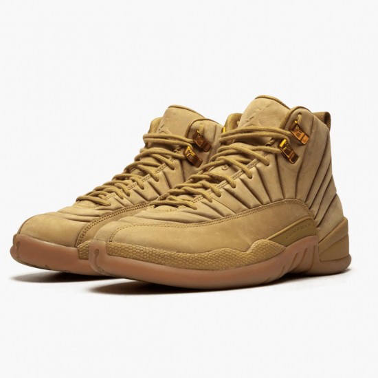 Air Jordan 12 Retro PSNY Wheat Wheat/Wheat Gum/Light Brown AA1233-700