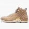 Air Jordan 12 Retro Vachetta Tan Vachetta Tan/Metallic Gold-Sail AO6068-203