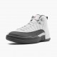 Air Jordan 12 Retro White Dark Grey White/Dark Grey/Gym Red 130690-160