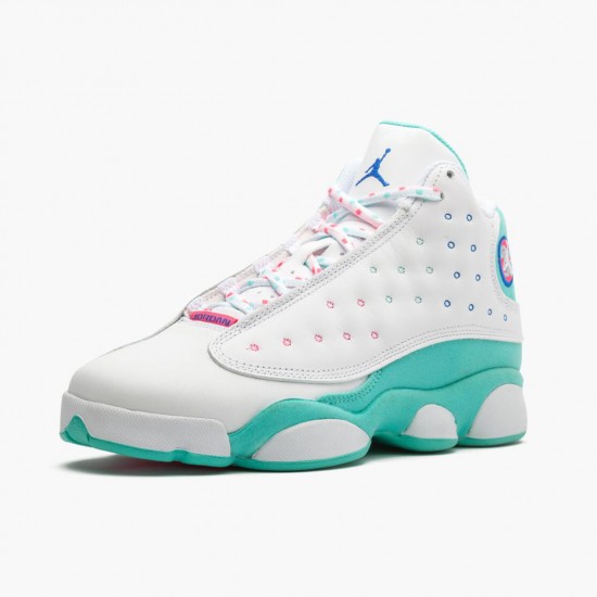 Air Jordan 13 Retro Aurora Green White/Soar Aurora Green Digita 439358-100