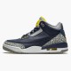 Air Jordan 3 Retro Michigan Black/University Gold Cement G AJ3-820064