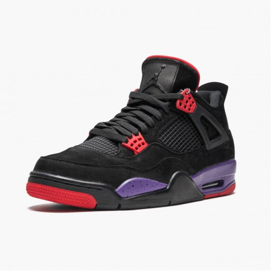 Air Jordan 4 Retro NRG Raptors 2018 Black/University Red/Court Purple AQ3816-065