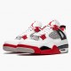 Air Jordan 4 Retro OG Fire Red 2020 White/Fire Red-Black Tech Grey DC7770-160