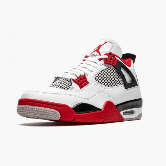 Air Jordan 4 Retro OG Fire Red 2020 White/Fire Red-Black Tech Grey DC7770-160