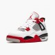 Air Jordan 4 Retro OG GS Fire Red 2020 White/Fire Red/Black Tech Grey 408452-160