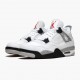 Air Jordan 4 Retro OG White Cement White/Fire Red-Tech Grey-Black 840606-192