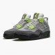 Air Jordan 4 Retro SE 95 Neon Cool Grey/Volt Wolf Grey Anthr CT5342-007