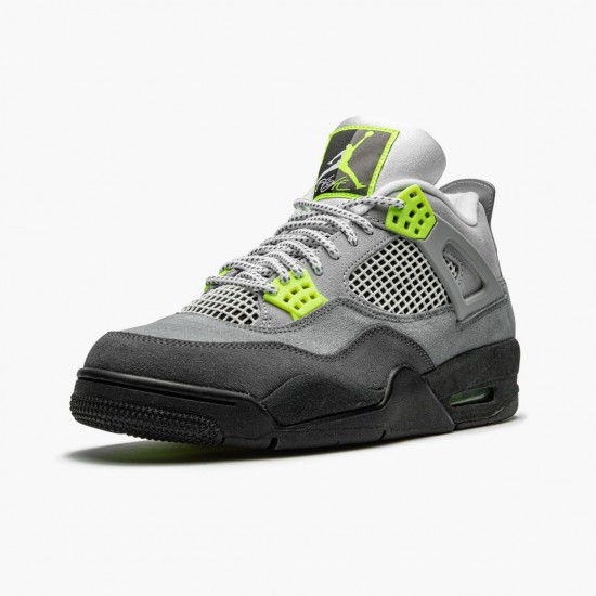 Air Jordan 4 Retro SE 95 Neon Cool Grey/Volt Wolf Grey Anthr CT5342-007